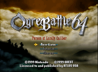 Ogre Battle 64 screenshot 5 for Nintendo 64
